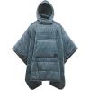 image:imageInsulated Adventure Poncho by ThermaRestBlue Woven Print