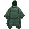 image:imageInsulated Adventure Poncho by ThermaRestGreen Print
