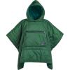 image:imageThermaRest UnisexYouth Kids Honcho Poncho Wearable Hoodie BlanketGreen