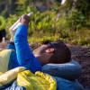 image:imageThermaRest Air Head Inflatable Camping and Travel PillowBlue Woven