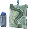 image:imageThermaRest Argo Insulated Camping and Backpacking Blanket TomatoSage Topo Wave Print