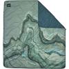 image:imageThermaRest Argo Insulated Camping and Backpacking Blanket TomatoSage Topo Wave Print