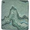 Sage Topo Wave Print