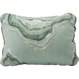 image:imageThermaRest Compressible Cinch Camping and Backpacking Pillow Regular  14 x 18 Inch OuterspaceSage Topo Wave Print