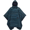 image:imageThermaRest Honcho Poncho Wearable Hoodie Blanket Blue PrintGreen Print