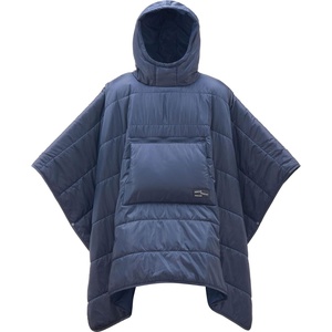 image:imageThermaRest Honcho Poncho Wearable Hoodie Blanket Blue PrintOuter Space