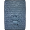 image:imageThermaRest Honcho Poncho Wearable Hooded Camping Blanket TangleBlue Woven Print