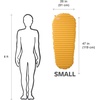 image:imageThermaRest NeoAir Xlite Camping and Backpacking Sleeping Pad Lemon Curry Regular  20 x 72 Inches WingLock ValveSmall  20 x 47 Inches