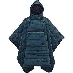 image:imageThermaRest Honcho Poncho Wearable Hooded Camping Blanket TangleBlue